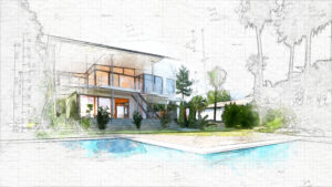Luxushaus mit Garten und Pool
